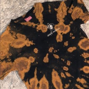 diy never worn simply southern navy tie dye shirt